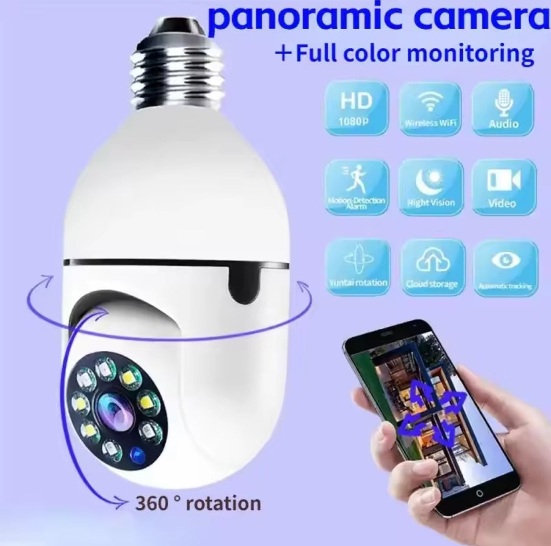 Cámara Bombilla 360 Inteligente