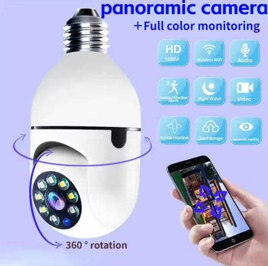 Cámara Bombilla 360 Inteligente
